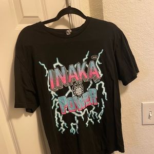 Inaka power graphic t-shirt size large